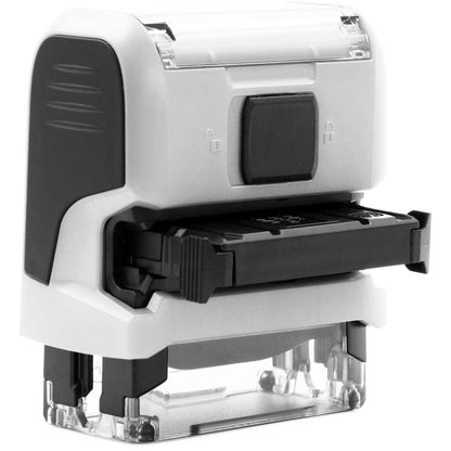 MaxMark Laundry Stamp Personalized Text Clothing Marker - Choose from Many Fonts and Icons