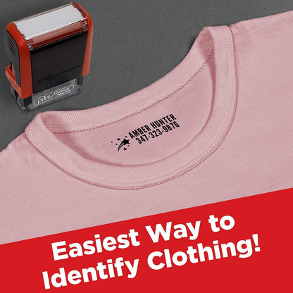 Clothing Stamp, Personalized with Your Name - Customize