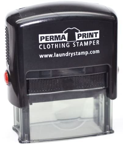 PermaPRINT Clothing Stamper with White Ink