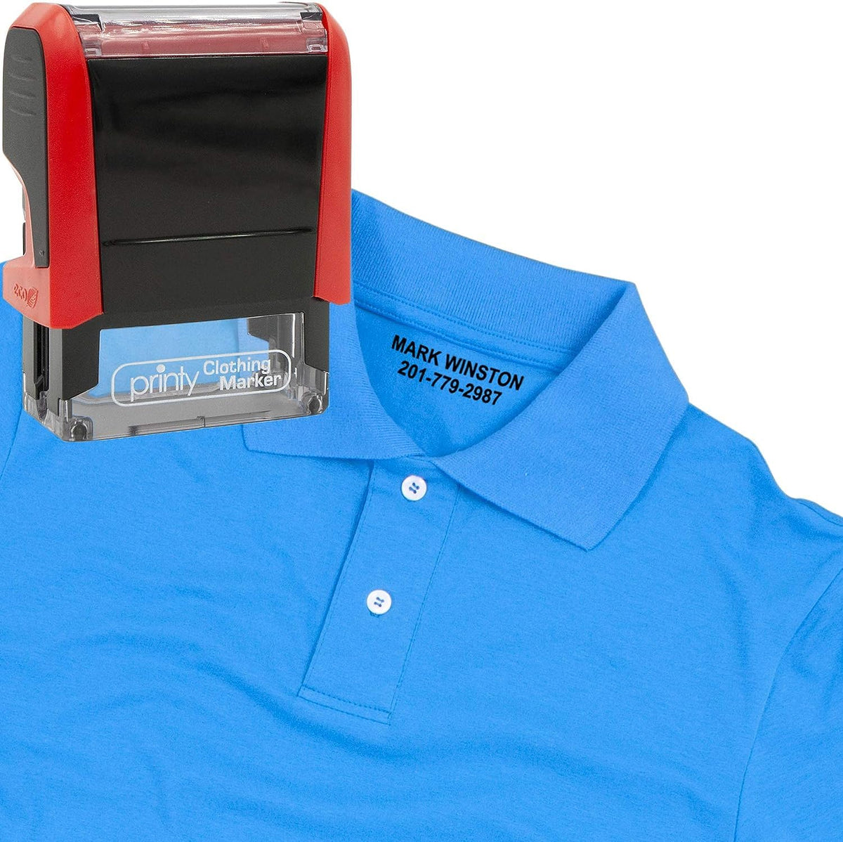 Clothing Stamp, Personalized with Your Name - Customize