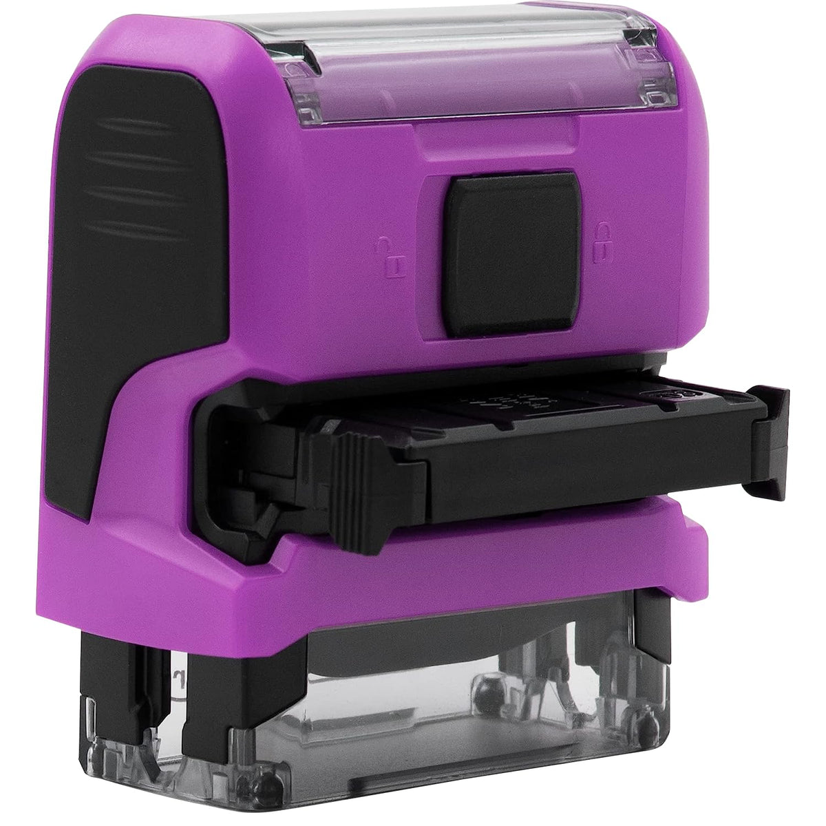 MaxMark Laundry Stamp Personalized Text Clothing Marker - Choose from Many Fonts and Icons